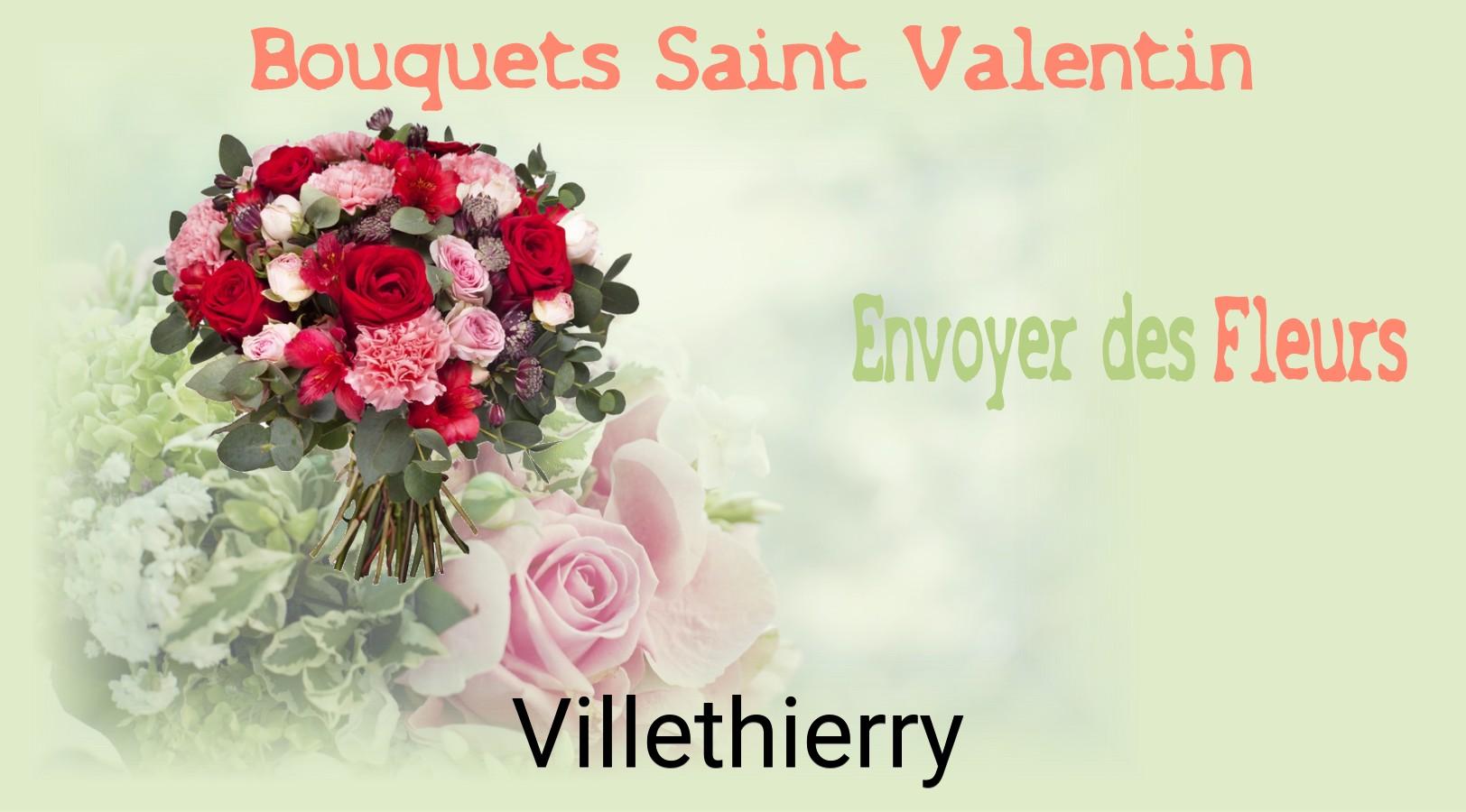 Roses de Saint-Valentin livrées à Villethierry